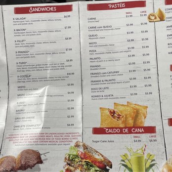 Rio Steakhouse & Bakery menu 1